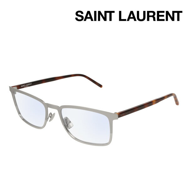 プレミア生産終了モデル 【サンローラン メガネ 正規販売店】 SAINT LAURENT SL226 003 サン ローラン 伊達メガネ 度付き ブルーライト カット 眼鏡 Made In Italy スクエア