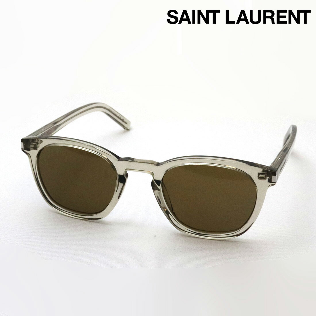 NewModel  SAINT LAURENT サン ローラン SL28 047 Made In Italy ボストン ベージュ系