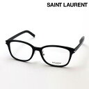 NewModel 【サンローラン メガネ 正規販売店】 SAINT LAURENT SL288/J SLIM 001 サン ローラン 伊達メガネ 度付き ブルーライト カット 眼鏡 Made In italy 黒縁 スクエア ブラック系