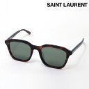 【サンローラン サングラス 正規販売店】 SAINT LAURENT サン ローラン SL457 002 LOGO Made In Italy レディース メンズ スクエア トータス系