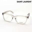 サンローラン メガネ メンズ NewModel 【サンローラン メガネ 正規販売店】 SAINT LAURENT SL621 003 サン ローラン 伊達メガネ 度付き ブルーライト カット 眼鏡 Made In Japan レディース メンズ スクエア ベージュ系