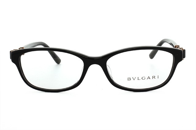 【訳あり】ブルガリ 眼鏡 伊達メガネ対応 BV4113BD 501 54 ブラック アジアンフィット レディース スクエア型 プレゼント ギフト【海外正規品】
