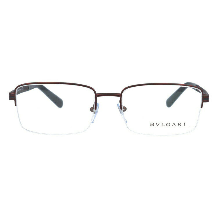 【訳あり・店頭展示品/外箱なし】【国内正規品】 ブルガリ メガネ フレーム 眼鏡 BVLGARI BV1111 2060 56サイズ スクエア型 ブランド メンズ レディース アイウェア UVカット ギフト対応 ハーフリム