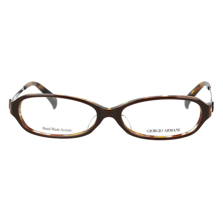 【伊達・度付きレンズ無料】ジョルジオ アルマーニ メガネ フレーム 眼鏡 アジアンフィット GA2044J R3S 52サイズ オーバル 度付きメガネ 伊達メガネ ブルーライト 遠近両用 老眼鏡 メンズ レディース ロゴ アイコン 【GIORGIO ARMANI】