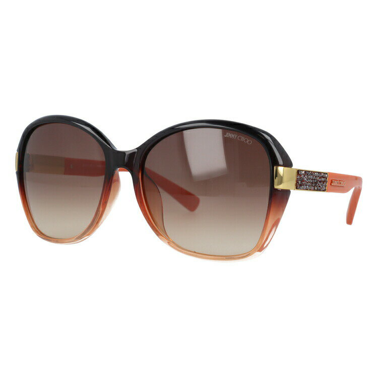 ジミーチュウ JIMMY CHOO サングラス ALANA FS EXN/D8 59 オレンジ/ブラック アジアンフィット【レディース】 UVカット