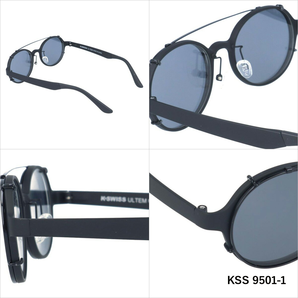 ケースイス 偏光サングラス ミラーレンズ K-SWISS KSS 9501 全4カラー 49サイズ オーバル メンズ レディース 男性 女性 UVカット 紫外線 対策 ブランド 眼鏡 メガネ アイウェア 人気 おすすめ ラッピング無料