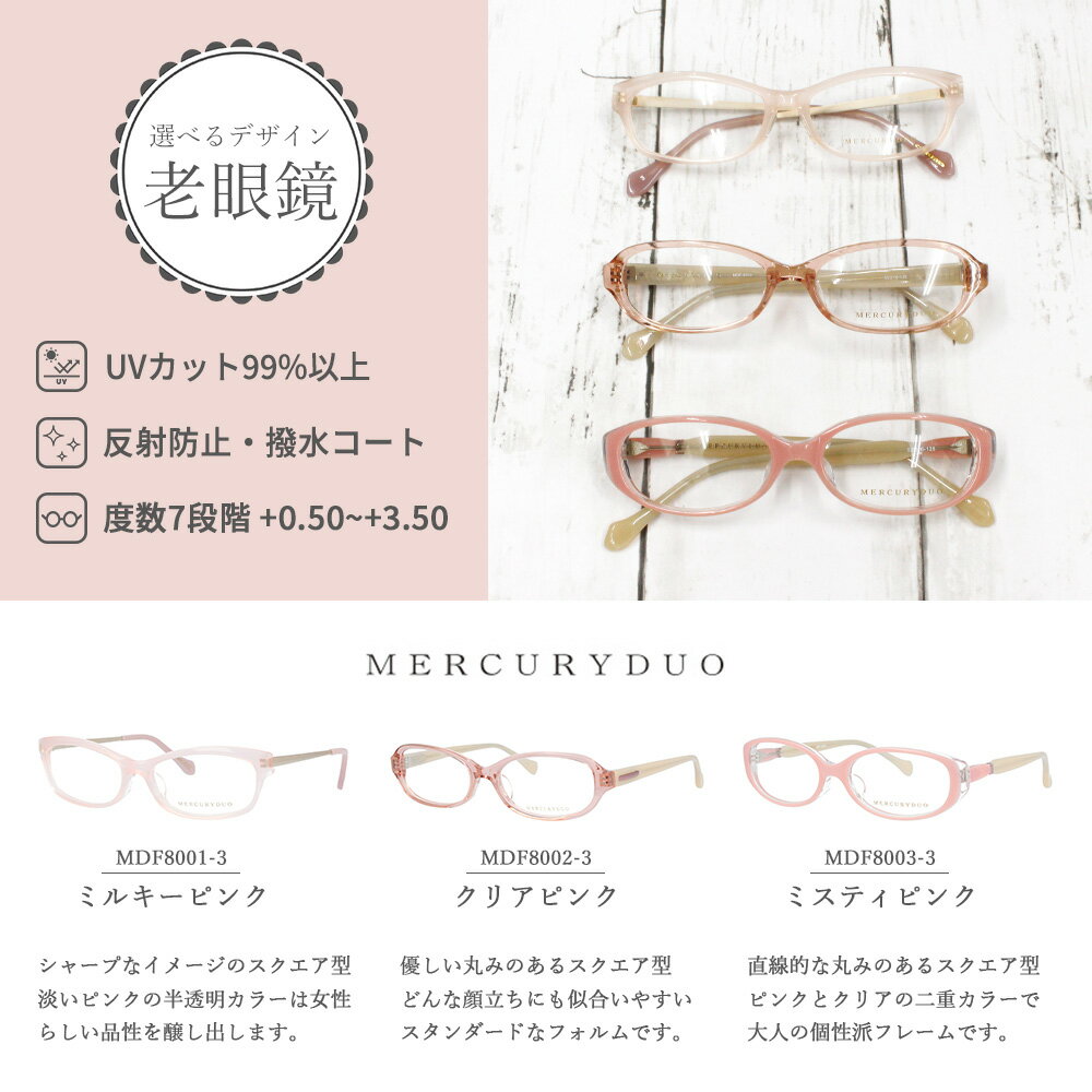 ギフトセット 老眼鏡 オーバル 3型 × ロールケーキ型 メガネケース 6種 おしゃれ レディース 女性用 かわいい プレゼント スマホ老眼鏡 ブルーライトカット 眼鏡ケース ハード めがねケース スリム マーキュリーデュオ 送料無料