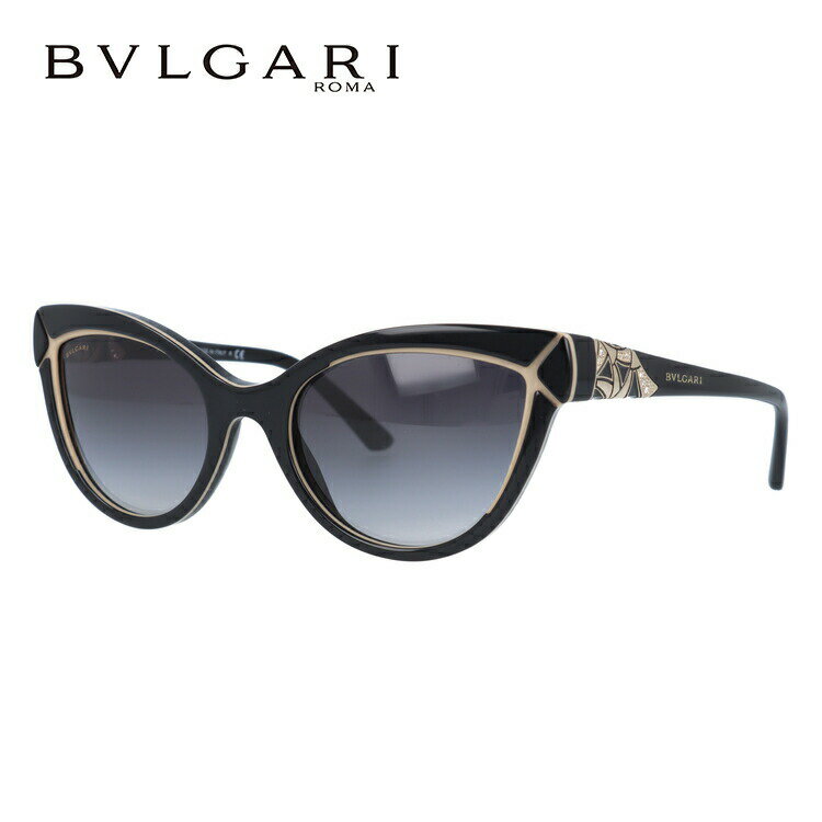 【国内正規品】ブルガリ サングラス ディーヴァ ドリーム レギュラーフィット BVLGARI DIVA'S DREAM BV8156B 53528G 54サイズ フォックス レディース UVカット