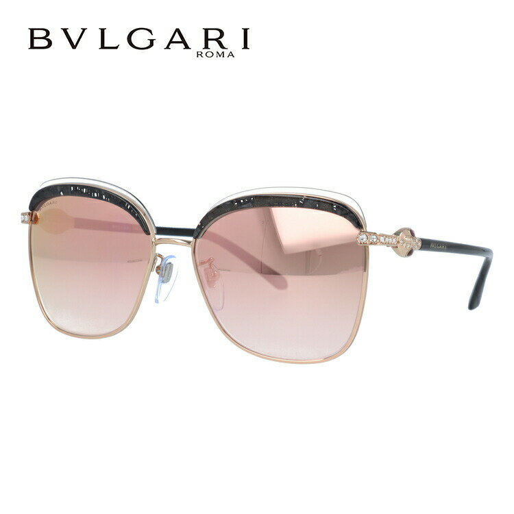 ブルガリ サングラス（レディース） 【国内正規品】ブルガリ サングラス セルペンティ ミラーレンズ BVLGARI SERPENTI BV6112B 20146F 57サイズ バタフライ レディース