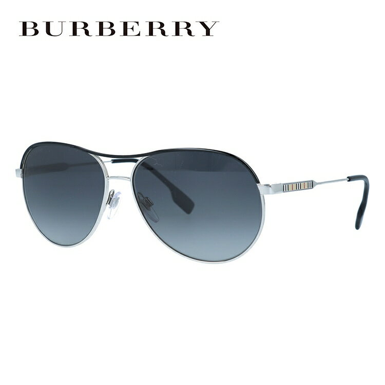 【国内正規品】バーバリー サングラス 偏光サングラス BURBERRY BE3122 1005T3 59サイズ ティアドロップ ユニセックス メンズ レディース