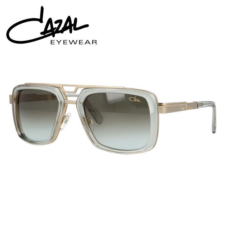 【国内正規品】カザール サングラス CAZAL MOD.9104 003 54サイズ スクエア メンズ レディース 男性 女性 UVカット 紫外線 対策 ブランド 眼鏡 メガネ アイウェア 人気 おすすめ ラッピング無料