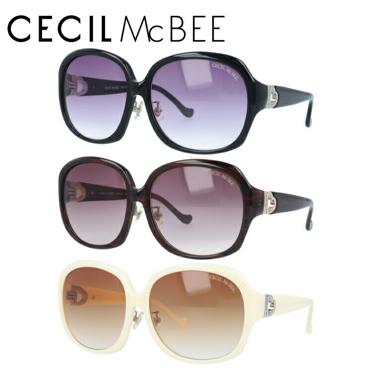 レディース サングラス CECIL McBEE セシルマクビー CMS 1004 全3色 60サイズ アジアンフィット 女性 UVカット 紫外線 対策 ブランド 眼鏡 メガネ アイウェア 人気 おすすめ 敬老の日のサムネイル