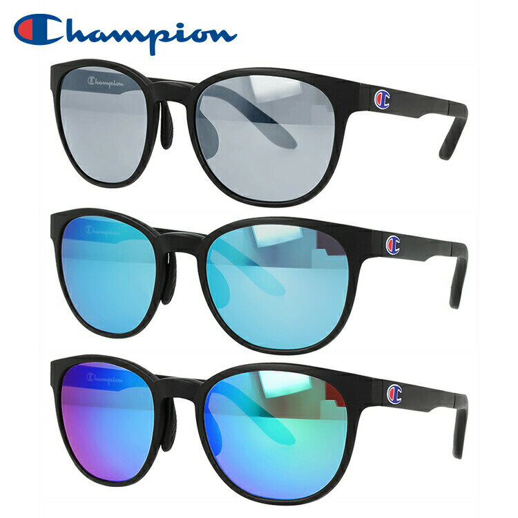 樂天商城 - 【国内正規品】チャンピオン サングラス ミラーレンズ アジアンフィット Champion 2113 BK 52サイズ ボストン型 メンズ レディース 男女兼用 ユニセックス ブランド 人気 UVカット 紫外線 おしゃれ 運転 ドライブ レジャー アウトドア 夏