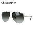 【訳あり】クリスチャンディオール サングラス 【Christian Dior】 DIOR CROISETTE4 DYD/HA 62 ゴールド/ブラック レギュラーフィット（ノーズパッド調節可能） メンズ レディース