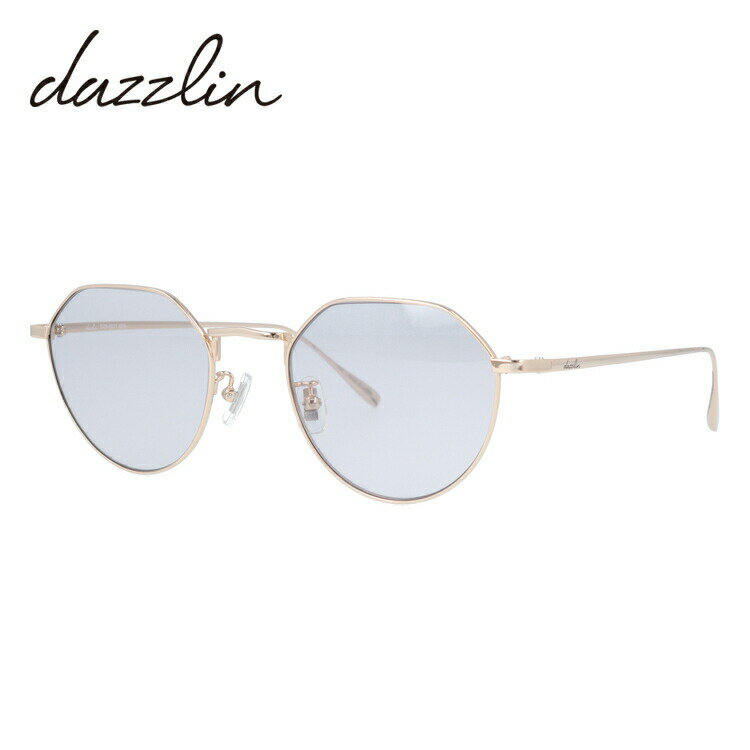 レディース サングラス dazzlin ダズリン DZS 3537-3 50サイズ アジアンフィット ボストン型 女性 UVカット 紫外線 対策 ブランド 眼鏡 メガネ アイウェア 人気 おすすめ