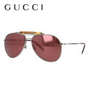 グッチ サングラス ミラーレンズ GUCCI GG2235S 6LB/V0 59サイズ ティアドロップ ユニセックス メンズ レディース バンブー UVカット ショッパー付属 【GUCCI】