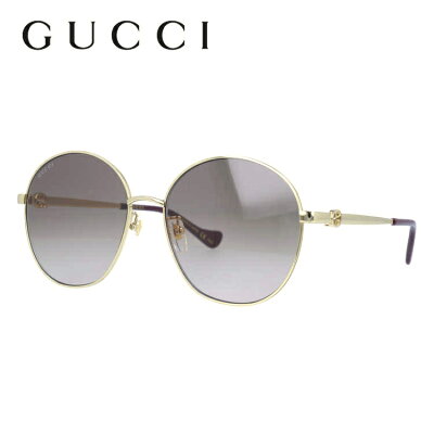 グッチ サングラス GUCCI GG1090SA 002 59サイズ バタフライ メンズ レディース 大きめ インターロッキングG ロゴ ダブルG グラス チェーン付き 日本製 敬老の日