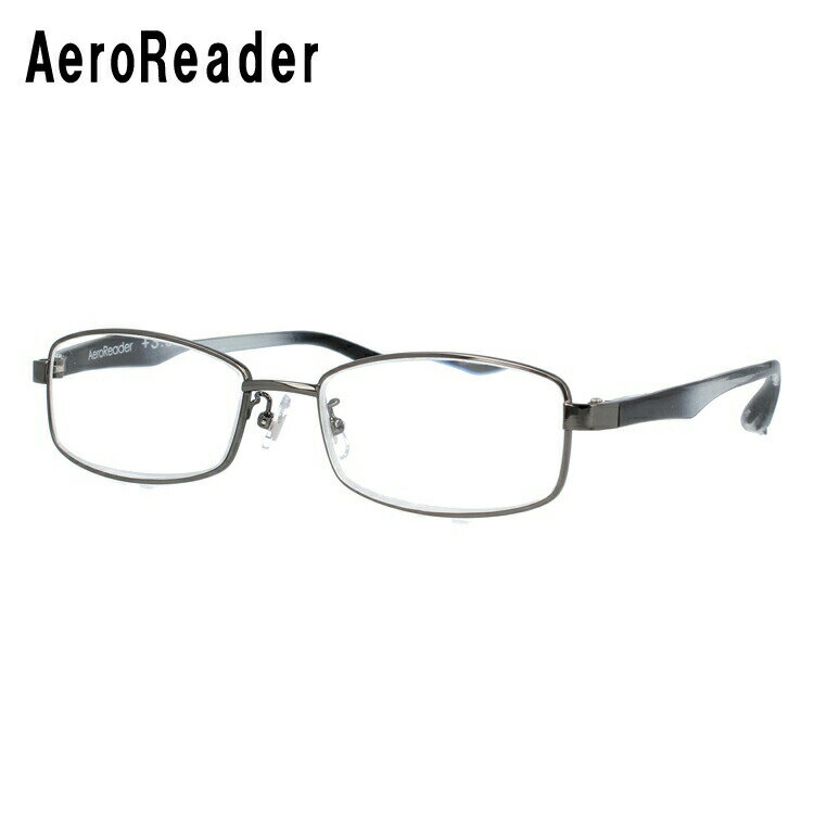 老眼鏡 シニアグラス リーディンググラス エアロリーダー AEROREADER GR15 GR 54サイズ 度数+1.00～+4.00 スクエア ユニセックス メンズ レディース 父の日 母の日