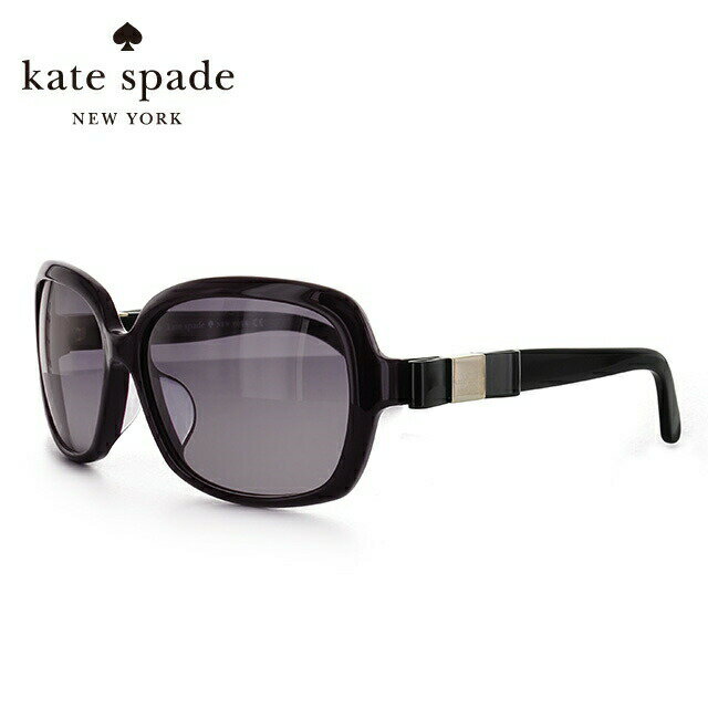 ケイト・スペード ニューヨーク サングラス レディース 【訳あり】ケイトスペード kate spade サングラス CHANDRA FS 6LV/EU 59 オウバジーンブラック アジアンフィット スクエア型 レディース 女性用 アイウェア UVカット 紫外線対策 UV対策 おしゃれ ギフト