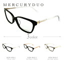 メガネ 眼鏡 度付き 度なし おしゃれ MERCURYDUO マーキュリーデュオ MDF 8016 全3色 53サイズ レディース 女性 UVカット 紫外線 ブランド サングラス 伊達 ダテ|老眼鏡・PCレンズ・カラーレンズ・遠近両用対応可能(4)