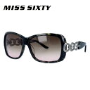ミスシックスティー サングラス レギュラーフィット MISS SIXTY MX405S 98P 57サイズ スクエア型 ユニセックス メンズ レディース