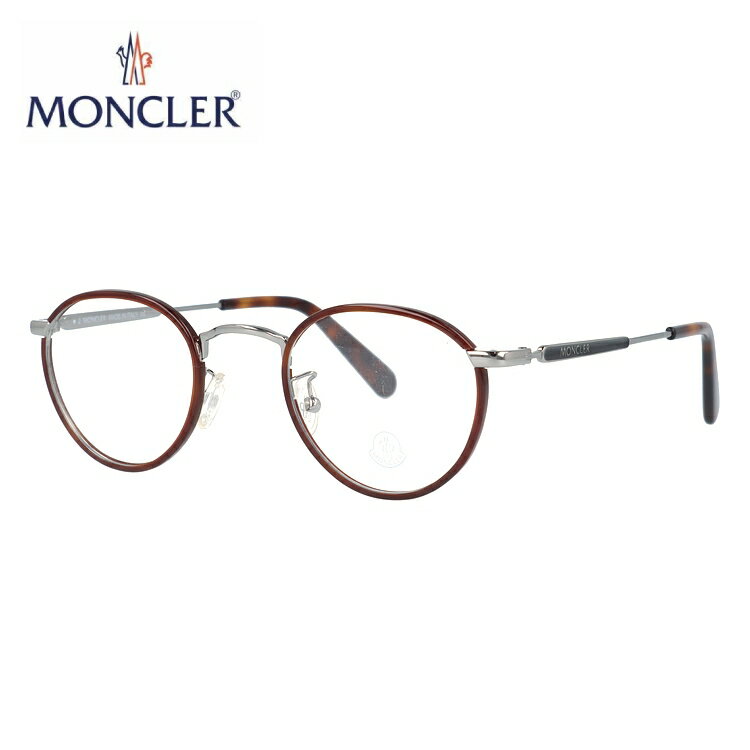 モンクレール メガネフレーム 伊達メガネ アジアンフィット MONCLER ML5159-D 014 45サイズ ラウンド型 ユニセックス メンズ レディース