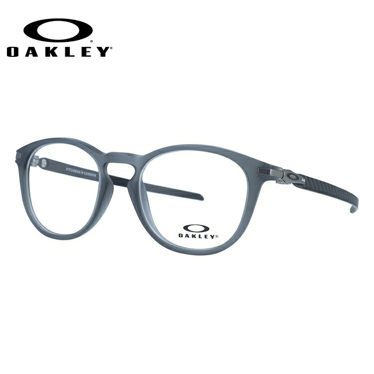 オークリー メガネ フレーム OAKLEY 眼鏡 PITCHMAN R CARBON ピッチマンRカーボン OX8149-0250 50 レギュラーフィット ウェリントン型 スポーツ メンズ レディース 度付き 度なし 伊達 ダテ めがね 老眼鏡 サングラス【海外正規品】