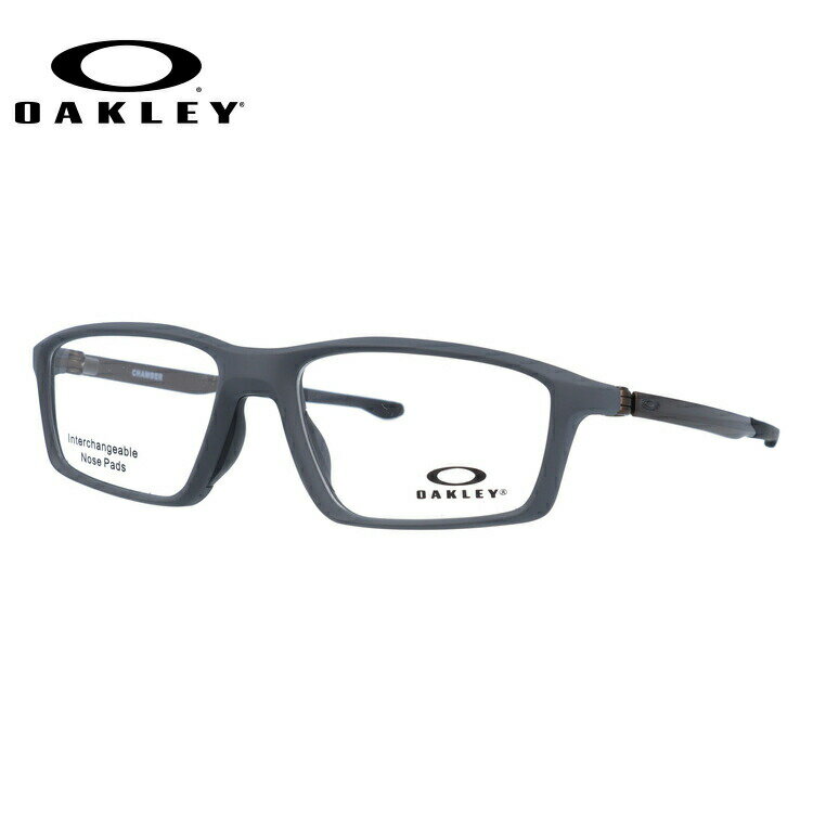 オークリー メガネ フレーム OAKLEY 眼鏡 CHAMBER チェンバー OX8138-0253 53 TrueBridge（4種ノーズパッド付） スクエア型 スポーツ メンズ レディース 度付き 度なし 伊達 ダテ めがね 老眼鏡 サングラス【海外正規品】