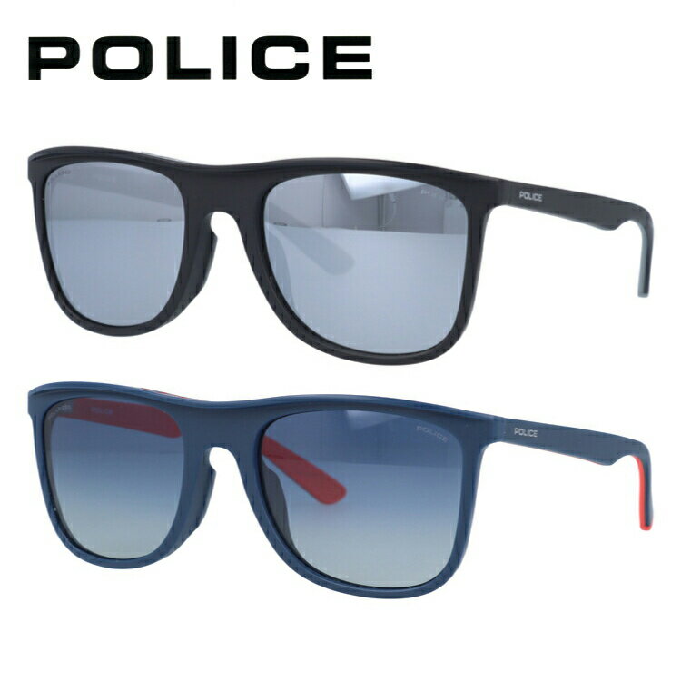 ポリス 偏光 サングラス ミラーレンズ アジアンフィット POLICE SPLC42I 全2カラー 55サイズ POLICE×EXIT カプセルコレクション ウェリントン型 ユニセックス メンズ レディース UVカット 紫外線 限定モデル イグジット りんたろー。 兼近大樹 かねち【国内正規品】