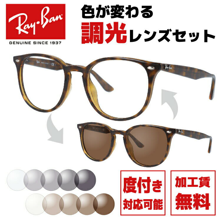 レイバン サングラス 調光レンズセット Ray-Ban B-15 ブラウンレンズ RB4259F 710/73 53 アジアンフィット メンズ レディース べっ甲 RAYBAN ドライブ 運転 アウトドア レジャー ブランドサングラス UVカット 紫外線 海 山 川 春 夏 秋 冬 【海外正規品】