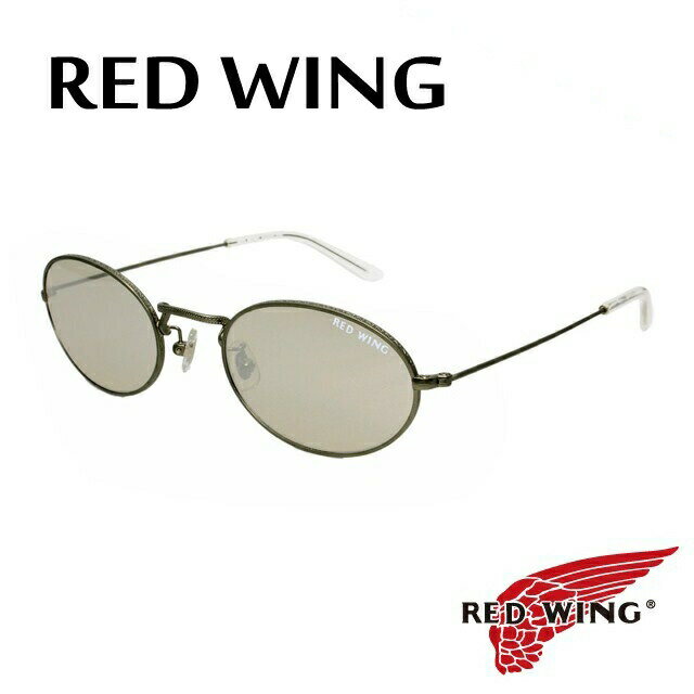 レッドウィング サングラス RED WING RW-002 2 ガラスレンズ【メンズ】UVカット 【ラウンド型】 UVカット