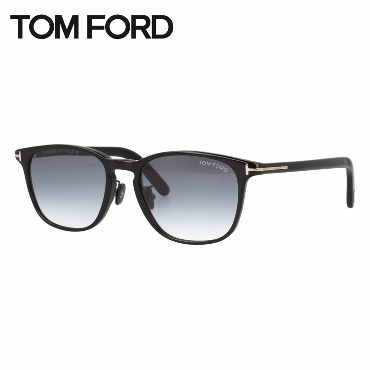 樂天商城 - トムフォード サングラス エコ アジアンフィット TOM FORD ECO FT1048-D 01B 52サイズ ウェリントン型 植物繊維 サスティナブル素材 ユニセックス メンズ レディース