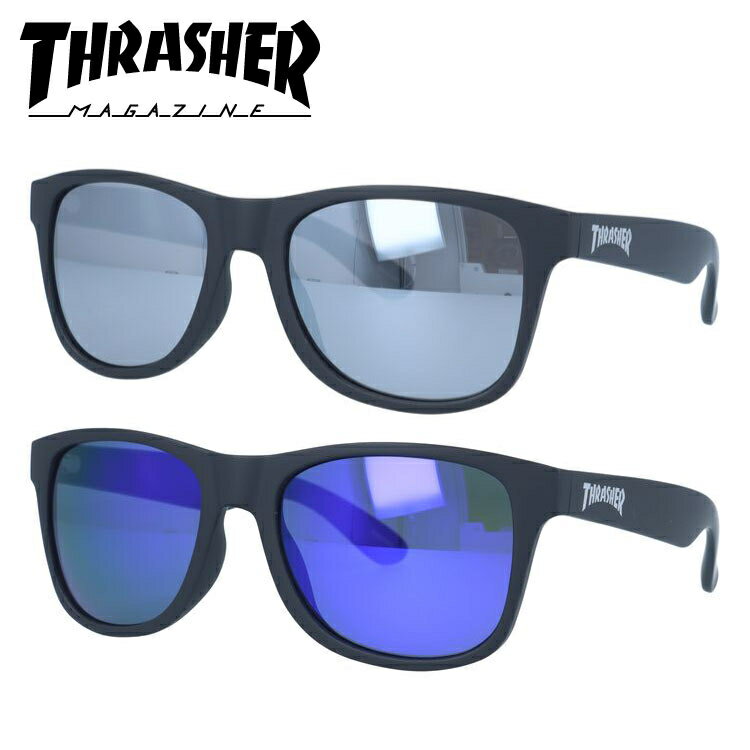 スラッシャー サングラス ミラーレンズ THRASHER RADICAL 1013 全2色 55サイズ ウェリントン型 メンズ レディース 男女兼用 ユニセックス ブランド 人気 UVカット 紫外線 おしゃれ 運転 ドライブ レジャー アウトドア 夏