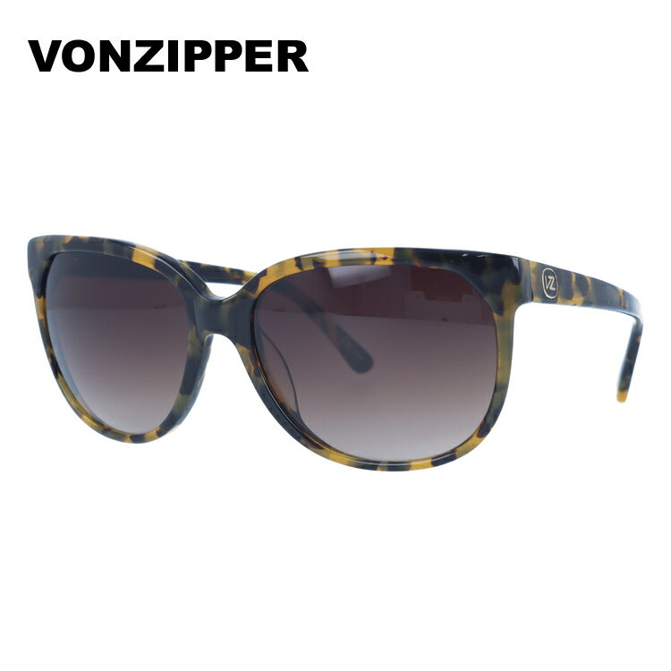 【国内正規品】ボンジッパー サングラス VONZIPPER SPAZZ スパッツ トータス ブラウン【レディース】 UVカット