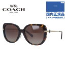 【国内正規品】コーチ サングラス 偏光サングラス COACH HC8320F 5120T5 55サイズ ウェリントン ユニセックス メンズ レディース