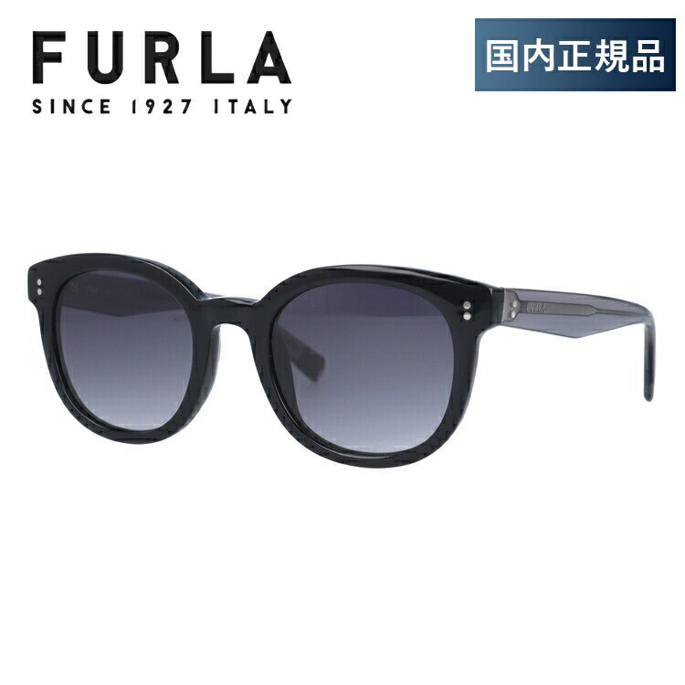 【国内正規品】フルラ サングラス レギュラーフィット FURLA SFU047 0700 49サイズ ウェリントン レディース