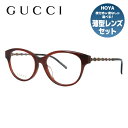 グッチ メガネフレーム 伊達メガネ アジアンフィット GUCCI GG0658OA 002 53サイズ ウェリントン ユニセックス メンズ レディース メタル バンブー