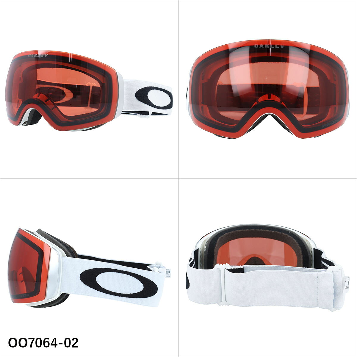 眼鏡達人のオークリー ゴーグル フライトデッキ XM プリズム ミラーレンズ レギュラーフィット（グローバルフィット） OAKLEY FLIGHT DECK XM OO7064 全3カラー OO7064-02/OO7064-39/OO7064-44 球面レンズ 眼鏡対応 曇りにくい ユニセックス メンズ レディース｜アングル2