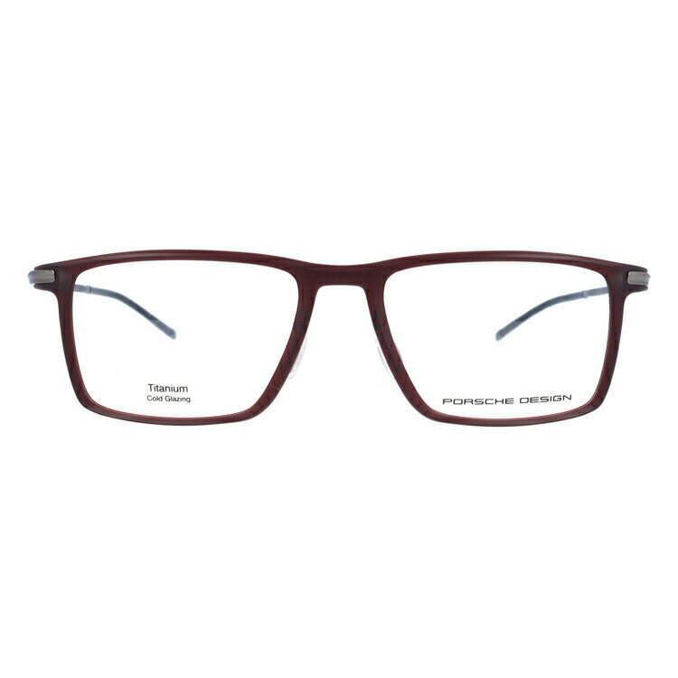 【国内正規品】ポルシェデザイン メガネフレーム 伊達メガネ PORSCHE DESIGN P8363 C 54サイズ スクエア ユニセックス メンズ レディース 日本製
