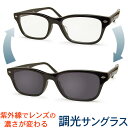 紫外線で色の濃さが変わる レイバン調光メガネセット RayBan5345D-2000