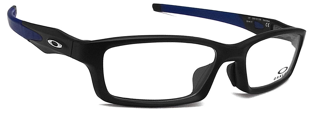 OAKLEY オークリー メガネフレーム OX8118-1056 CROSSLINK クロスリンク 交換テンプル無し 眼鏡 ブランド スポーツ 伊達メガネ 度付き Satin Black メンズ・レディース