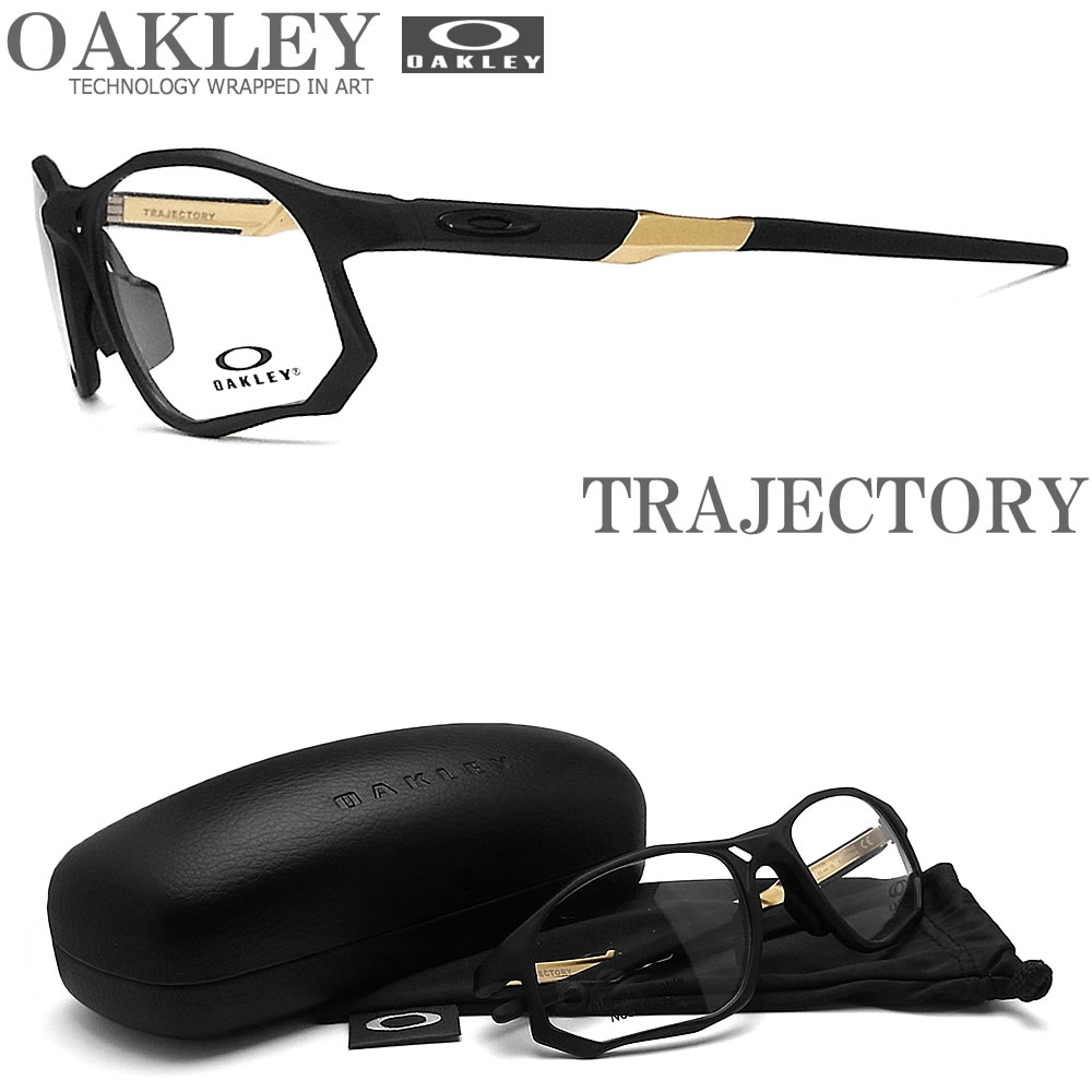 OAKLEY I[N[ Klt[ OX8171-0455 TRAJECTORY gWFNg[ ዾ X|[c ɒBKl xt Satin Black