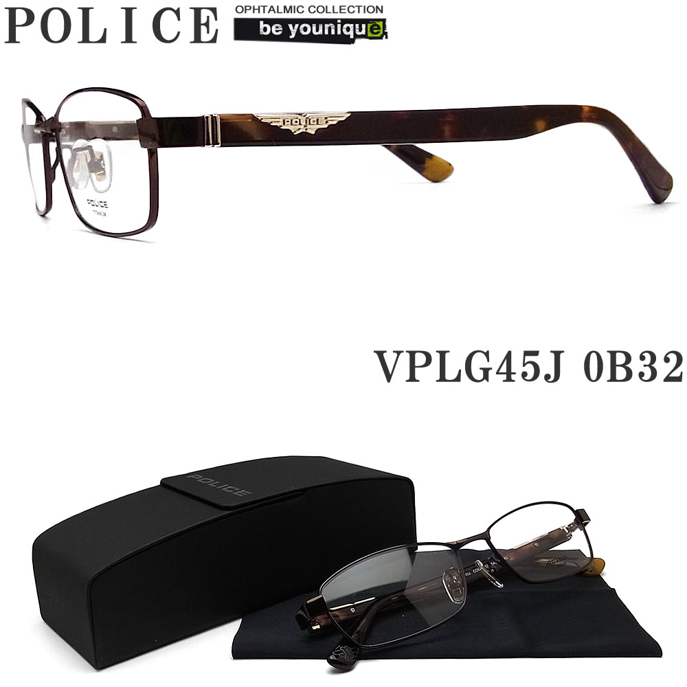 POLICE ݥꥹ ᥬͥե졼 VPLG45J-0B32  ãᥬ դ Ŀå ѥ 󥺡ǥ ѡ 㥤ˡ֥饦ߥ㥤ˡϥХ vplg-45j