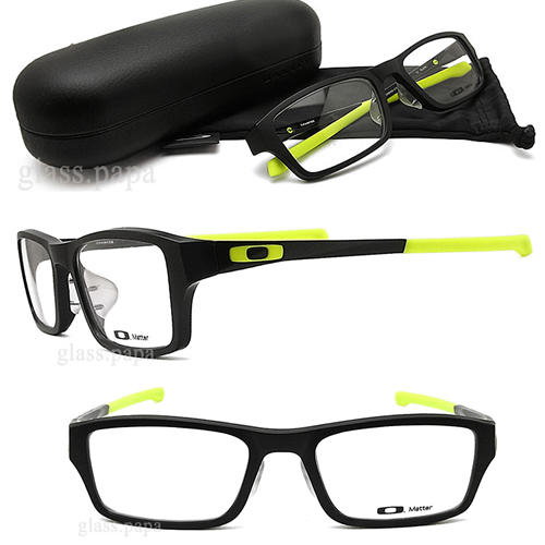 オークリー遠近両用メガネ 安心のHOYAレンズ使用！OAKLEYシャンファー OX8045-0753 普通サイズ 老眼鏡の度数でご注文いただけます