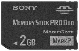SONY メモリースティック Pro Duo Mark2 2GB MS-MT2G