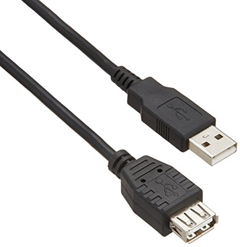Хåե BUFFALO USB2.0Ĺ֥ (A to A) ֥å 3m BSUAA230BK