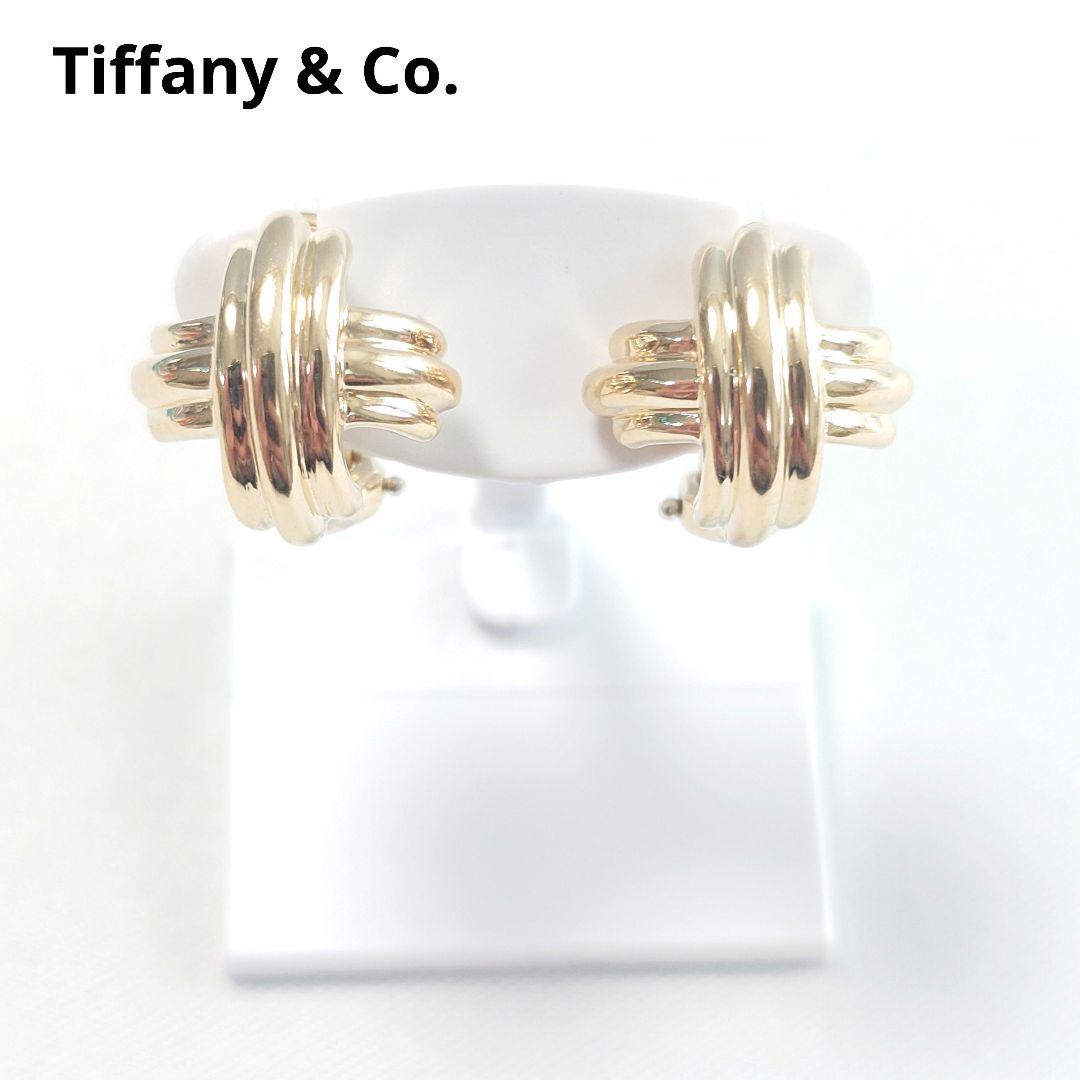 【いじち】 Tiffany & Co. シグネチャーピアス　シルバー925 楽天市場】ティファニー シグネチャー ピアスの通販