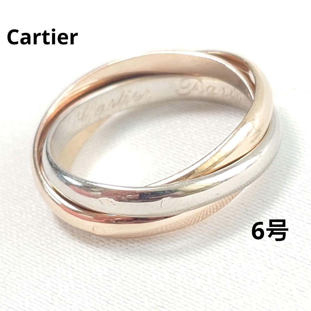 Cartier トリニティ リング SM 46 6号 楽天市場】カルティエ トリニティリング #46の通販