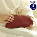 カンミ 革長財布 レディース Kanmi. /カンミ ドロップツリー木玉 ロングがま口ウォレット WL22-24 本革 レザー 長札財布 長財布 ガマグチ ナチュラル 母の日 誕生日 ギフト プレゼント 日本製 [送料無料] 一粒万倍日 天赦日