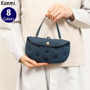 カンミ 財布 レディース 日本製 Kanmi./カンミ キャンディ がま口トートウォレット WL21-13 かんみ お財布バッグ お財布トート 長財布 がま口 バッグ 財布 小銭入れ 本革 レザー [送料無料]